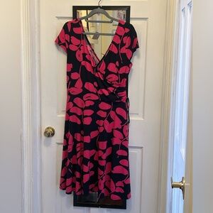 Hubba Hubba Date Night Dress!   Liz Claiborne Magenta & Navy